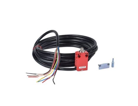 Wyłącznik krańcowy 2R 2Z migowy metal popychacz z rolką kabel 5m XCSM4102L5