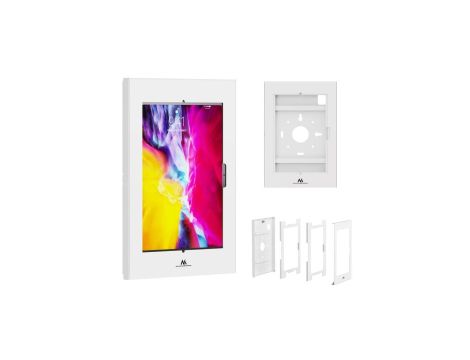 Uchwyt reklamowy do tabletu Maclean, z blokadą. 10.9-11, iPad Air/ Pro, Samsung Tab AiS Series, 220x323x22mm, MC-955 W