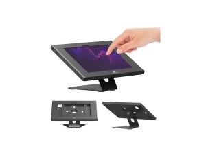 Uchwyt reklamowy do tabletu Maclean, z blokadą. 10.9-11, iPad Air/ Pro, Samsung Tab AiS Series, 220x323x22mm, MC-957 B