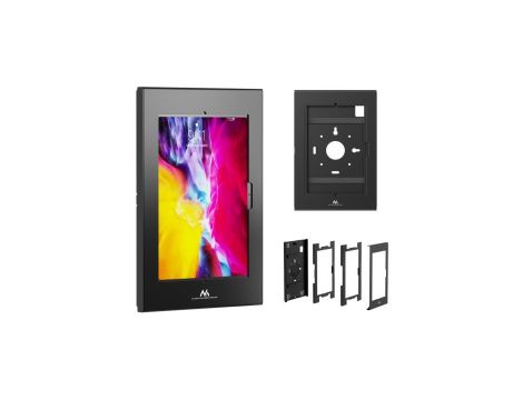 Uchwyt reklamowy do tabletu Maclean, z blokadą. 10.9-11, iPad Air/ Pro, Samsung Tab AiS Series, 220x323x22mm, MC-955 B