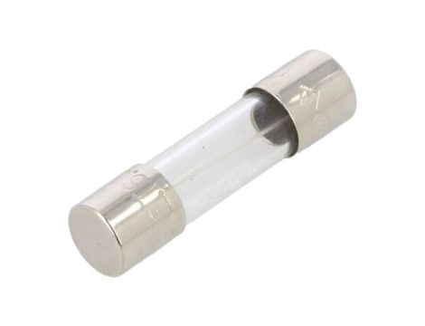 Bezpiecznik topikowy, cylindryczny,szklany, 6,3A, 250VAC, 5x20mm 021806.3TXP