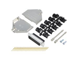 Złącze D-Sub wtyk męskie, PIN: 25, zaciskanie, na przewód, 6355-0050-03