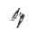 UGREEN Kabel USB 3.0 typ-C / typ-C kątowy (wtyk / wtyk) Quick Charge 3.0 US334 czarny /1m/
