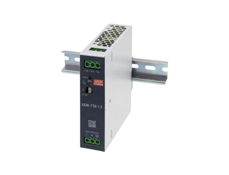 Zasilacz na szynę DIN 12V 6,3A 75,6W uniwersalny XDR Mean Well