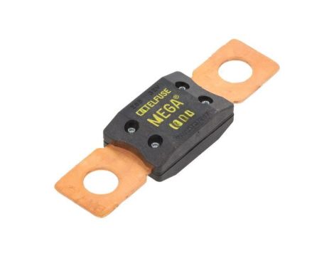Bezpiecznik topikowy, 100A, 32VDC, 68,6mm, mega 0298100.TXN