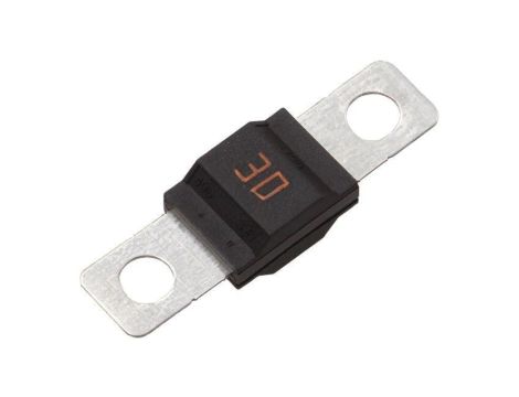 Samochodowy bezpiecznik topikowy, śruba M5, 30A, 32VDC, 41mm 0498030.H