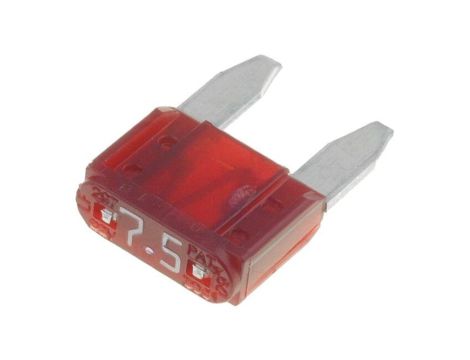 Samochodowy bezpiecznik topikowy, 7,5A, 32VDC, 10,9mm, Mini, MINI 029707.5WXNV
