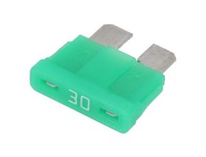 Samochodowy bezpiecznik topikowy, 30A, 12VDC, 19mm, SMART GLOW 0ATO030.HXGLO