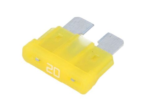 Samochodowy bezpiecznik topikowy, 20A, 32VDC, 19mm, ATOF 0287020.PXCN