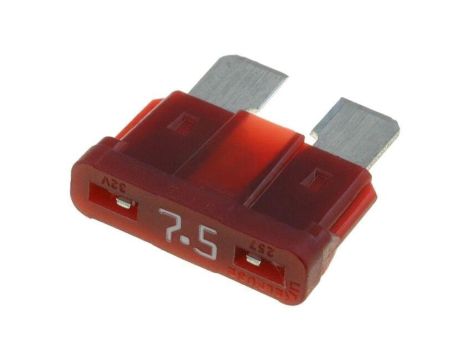 Samochodowy bezpiecznik topikowy, 7,5A, 32VDC, 19mm, ATOF 028707.5PXCN