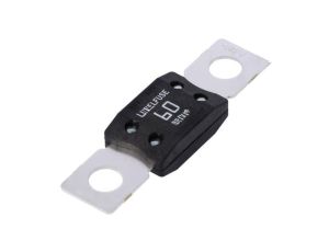 Samochodowy bezpiecznik topikowy, śruba M8, 60A, 32VDC, 68,6mm 0298060.ZXB