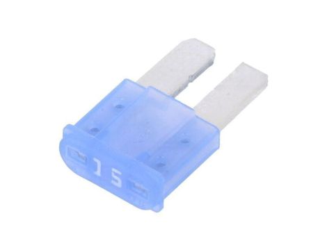 Samochodowy bezpiecznik topikowy, 15A, 32VDC, 9,1mm, MICRO2, MINI 0327015.UXS