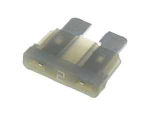 Samochodowy bezpiecznik topikowy, 2A, 32VDC, 19mm, ATOF 0287002.PXCN