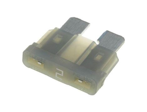 Samochodowy bezpiecznik topikowy, 2A, 32VDC, 19mm, ATOF 0287002.PXCN