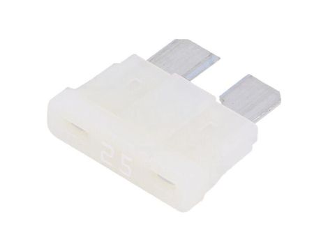 Samochodowy bezpiecznik topikowy, 25A, 12VDC, 19mm, SMART GLOW 0ATO025.HXGLO