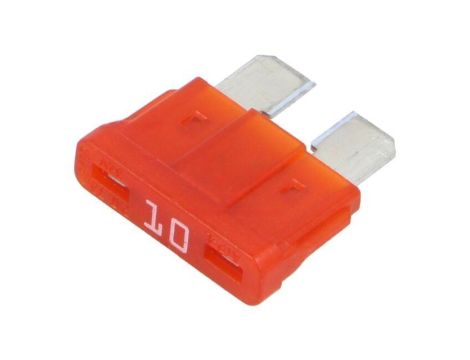 Samochodowy bezpiecznik topikowy, 10A, 12VDC, 19mm, SMART GLOW 0ATO010.HXGLO