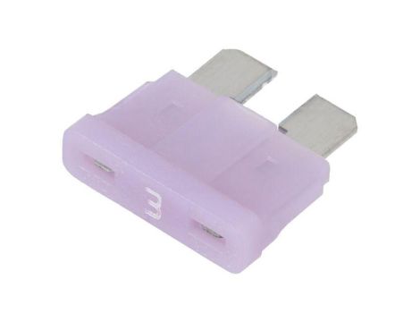 Samochodowy bezpiecznik topikowy, 3A, 12VDC, 19mm, SMART GLOW 0ATO003.HXGLO