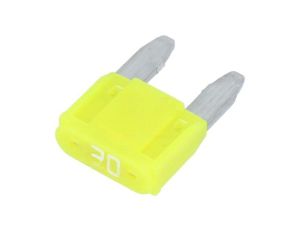Samochodowy bezpiecznik topikowy, 20A, 12VDC, 10,9mm, SMART GLOW 0MINI020.HXGLO