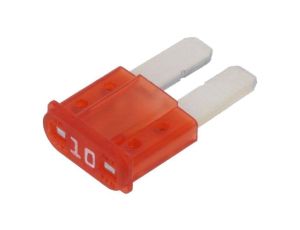 Samochodowy bezpiecznik topikowy, 10A, 32VDC, 9,1mm, MICRO2, MINI 0327010.UXS