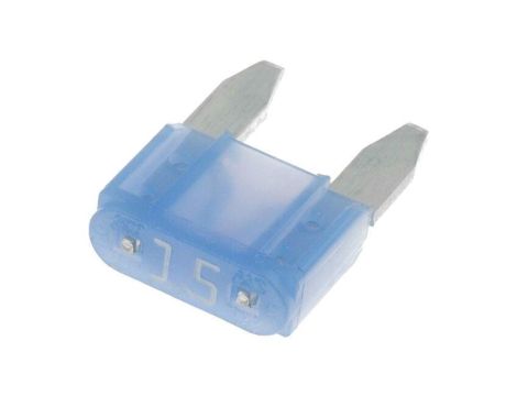 Samochodowy bezpiecznik topikowy, 15A, 32VDC, 10,9mm, Mini, MINI 0297015.WXNV