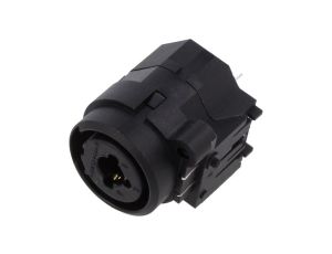 Złącze Jack 6,3mm + XLR, żeńskie, gniazdo, proste, THT, kołnierz (2 otwory), na panel, na PCB, NCJ6FI-V-0