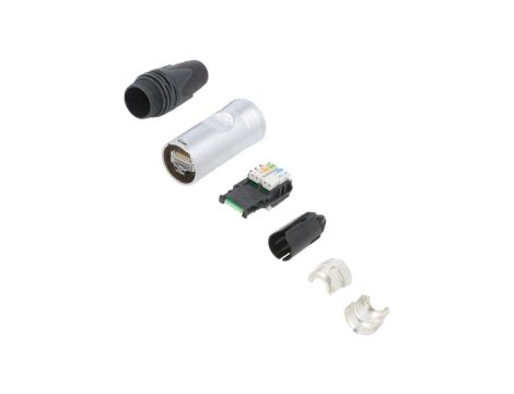 Złącze RJ45, męskie, proste, PIN: 8, na przewód, NE8MX6-T