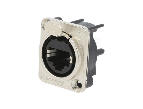 Złącze RJ45, żeńskie, gniazdo, proste, PIN: 8, NE8FDV