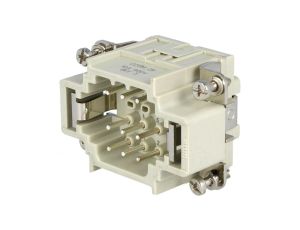 Złącze: HDC męskie CDS PIN: 9 10A 400V 9+PE rozmiar 44.27 CDSM 09