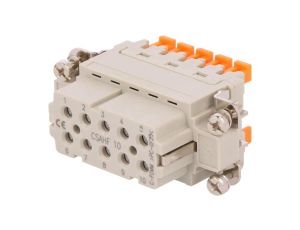 Złącze: HDC wkładka stykowa żeńskie CSAH PIN: 10 16A 600V CSAHF 10