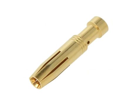Styk żeńskie CC stop miedzi złocony 2,5mm2 14AWG zaciskanie CCFD 2.5