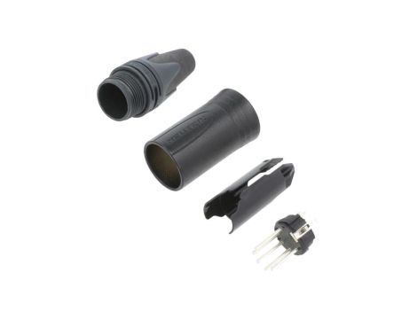 Złącze XLR, męskie, wtyk, proste, PIN: 5, lutowanie, na przewód, NC5MXX-BAG