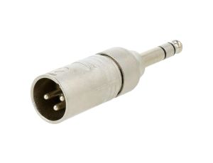 Złącze XLR, męskie, wtyk, proste, PIN: 3, na przewód, NA3MP