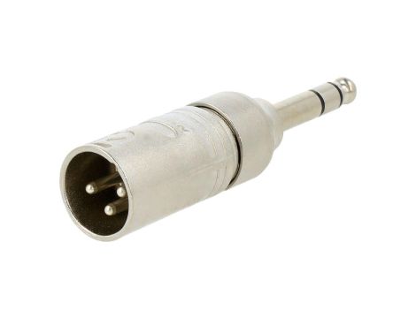 Złącze XLR, męskie, wtyk, proste, PIN: 3, na przewód, NA3MP