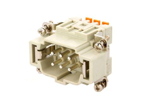 Złącze: HDC wkładka stykowa męskie CSH PIN: 6 16A 600V 6+PE CSHM 06