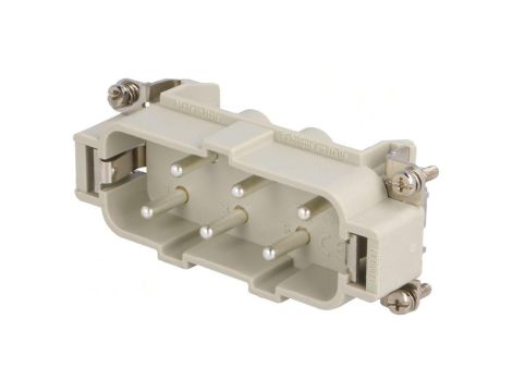 Złącze: HDC wkładka stykowa męskie CP PIN: 6 35A 600V 6+PE CPM 06