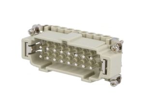 Złącze: HDC męskie CNE PIN: 16 16A 500V 16+PE rozmiar 77.27 CNEM 16 T
