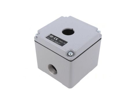Obudowa: do pilota 22mm IP65 X: 92mm Y: 92mm Z: 86mm aluminium A2M 0909.01