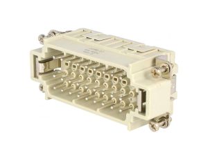 Złącze: HDC męskie CDS PIN: 27 10A 400V 27+PE rozmiar 77.27 CDSM 27