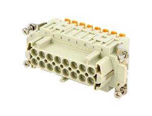 Złącze: HDC wkładka stykowa żeńskie CSH PIN: 16 16A 600V 16+PE CSHF 16