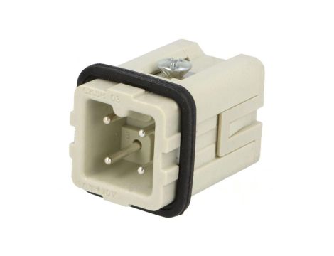 Złącze: HDC wkładka stykowa męskie CKS PIN: 4 10A 400V 3+PE CKSM 03