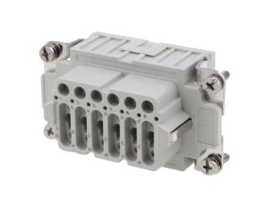 Złącze: HDC żeńskie CDS PIN: 18 10A 400V 18+PE rozmiar 57.27 CDSF 18