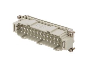 Złącze: HDC męskie CNE PIN: 24 16A 500V 24+PE rozmiar 104.27 CNEM 24 TN