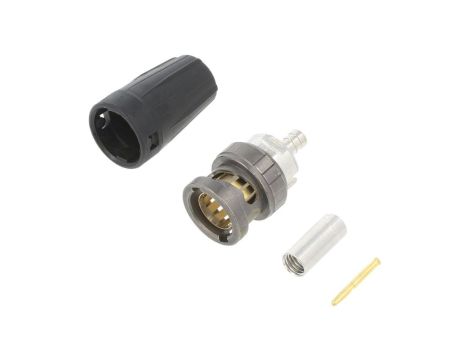 Złącze BNC, męskie, wtyk, proste, max. 3GHz, zaciskanie, na przewód, NBNC75BDD6