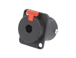 Złącze Jack 6,3mm, żeńskie, gniazdo, proste, lutowanie, na panel, NJ3FP6P-BAG