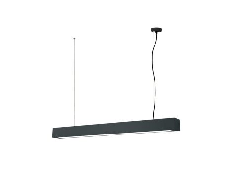 Lampa wisząca IBROS duża 24W 4000K IP20 LP-7001/1P 20 BK-93 24/4 Light Prestige