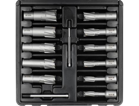 ZESTAW WIERTEŁ TREPANACYJNYCH TCT 13SZT - YATO