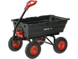 WÓZEK OGRODOWY Z WYWROTKĄ XXL 550KG - YATO