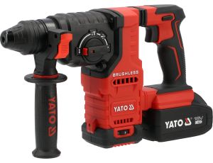 MŁOTOWIERTARKA 18V + 2X4AH (BL MOTOR) - YATO