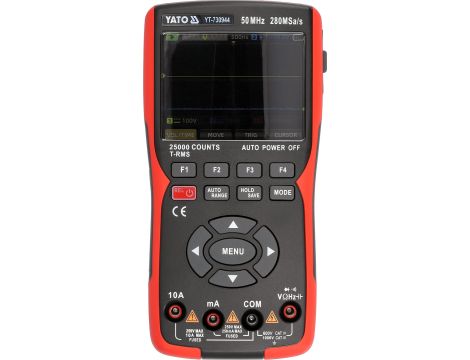 OSCYLOSKOP, MULTIM. 280MSA/S 50MHZ 3W1 - YATO