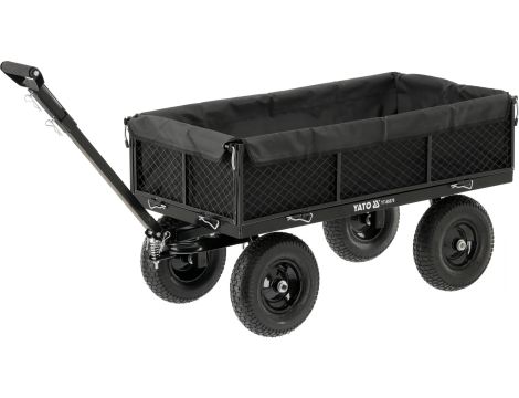 WÓZEK OGRODOWY XL 450KG Z POKROWCEM - YATO